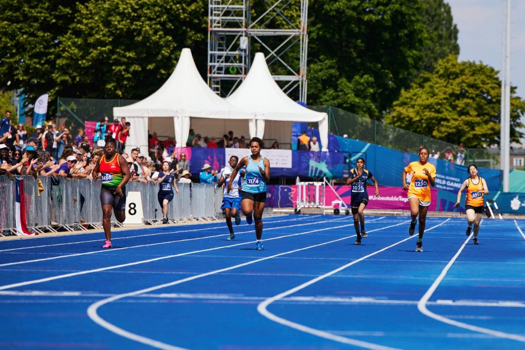 Leichtathletik-Wettkampf im Olympiapark Berlin